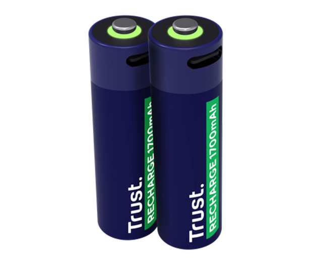 TRUST USB-C RECHARGEABLE BATTERIES 2P - AA - 1321008 - zdjęcie 2